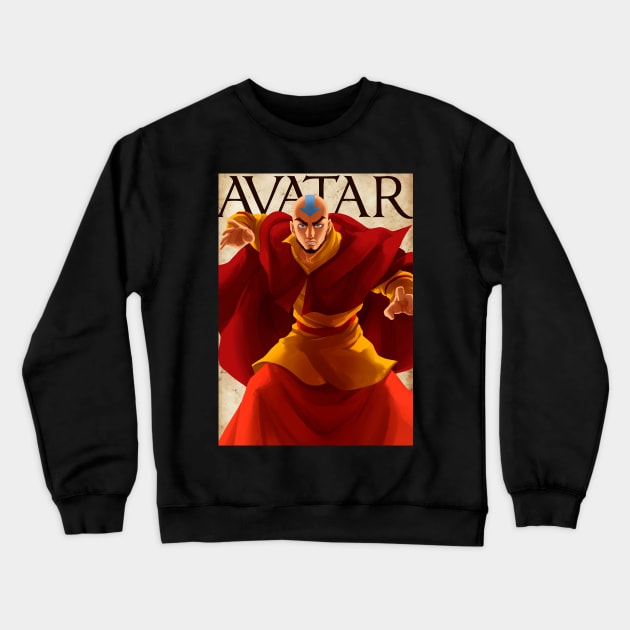 Air Nomad Master Crewneck Sweatshirt by mcashe_art